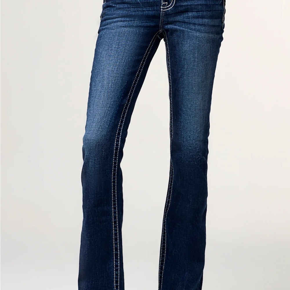 Miss Me Dark Blue Boot Cut Jeans